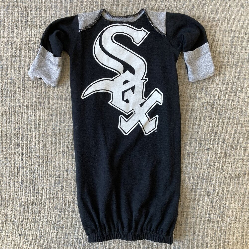 Chicago White Sox MLB Handmade newborn t shirt sleep sack infant gown baby gift